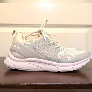 EUC Champion Flare Size 10W Light Grey Running Shoes